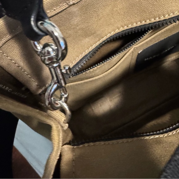 Marc Jacobs The Small Canvas Tote Bag in Slate Green - Picture 10 of 16